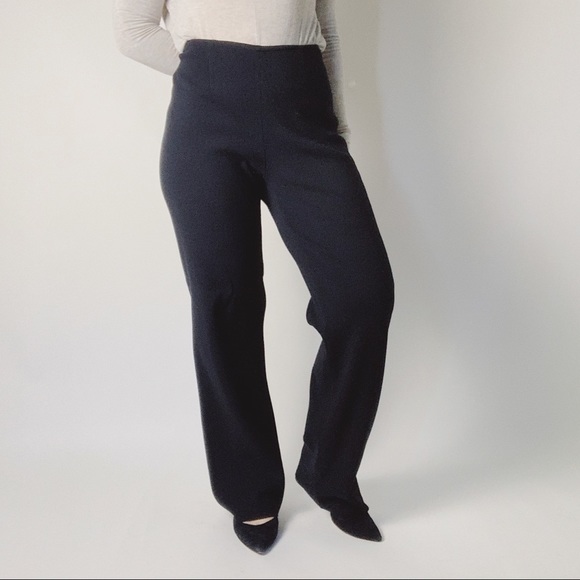 LES COPAINS La Maglia Woven Straight Pant Black M
